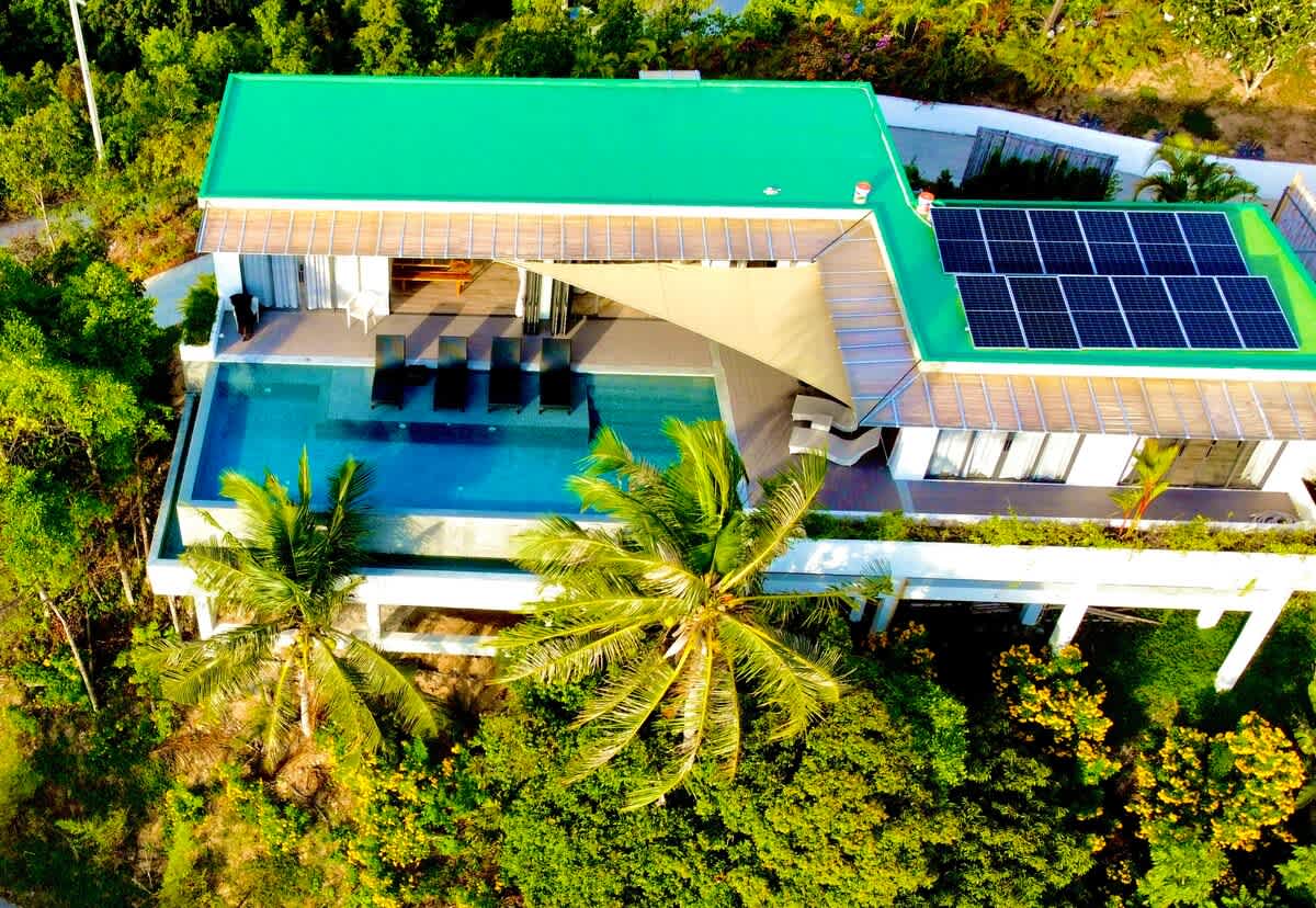 Villa Panorama 4 bedrooms and pool-Sunset sea view