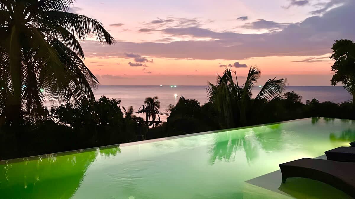 Villa Panorama 4 bedrooms and pool-Sunset sea view