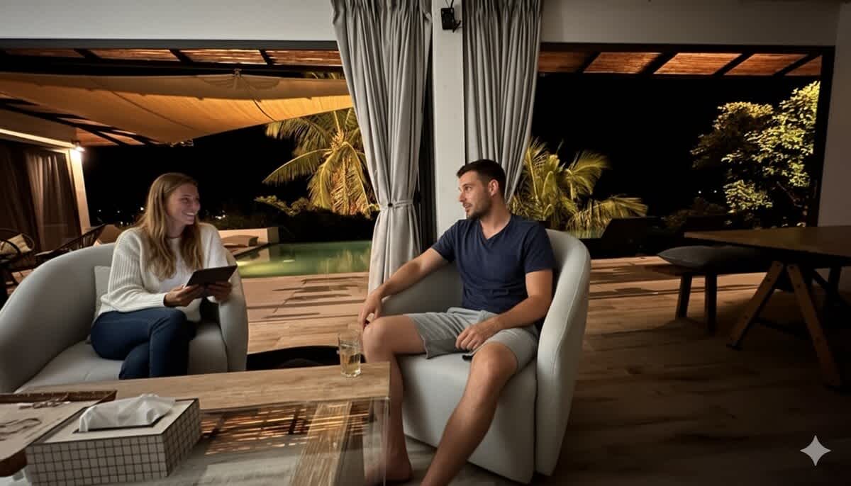 Villa Panorama 4 bedrooms and pool-Sunset sea view