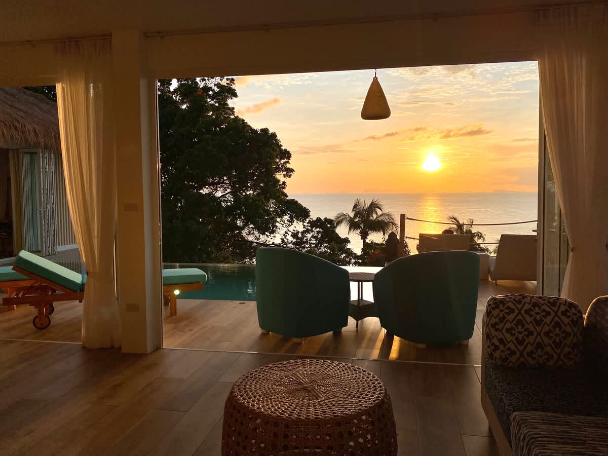 Villa Panorama 3 bedrooms & pool Sunset sea view