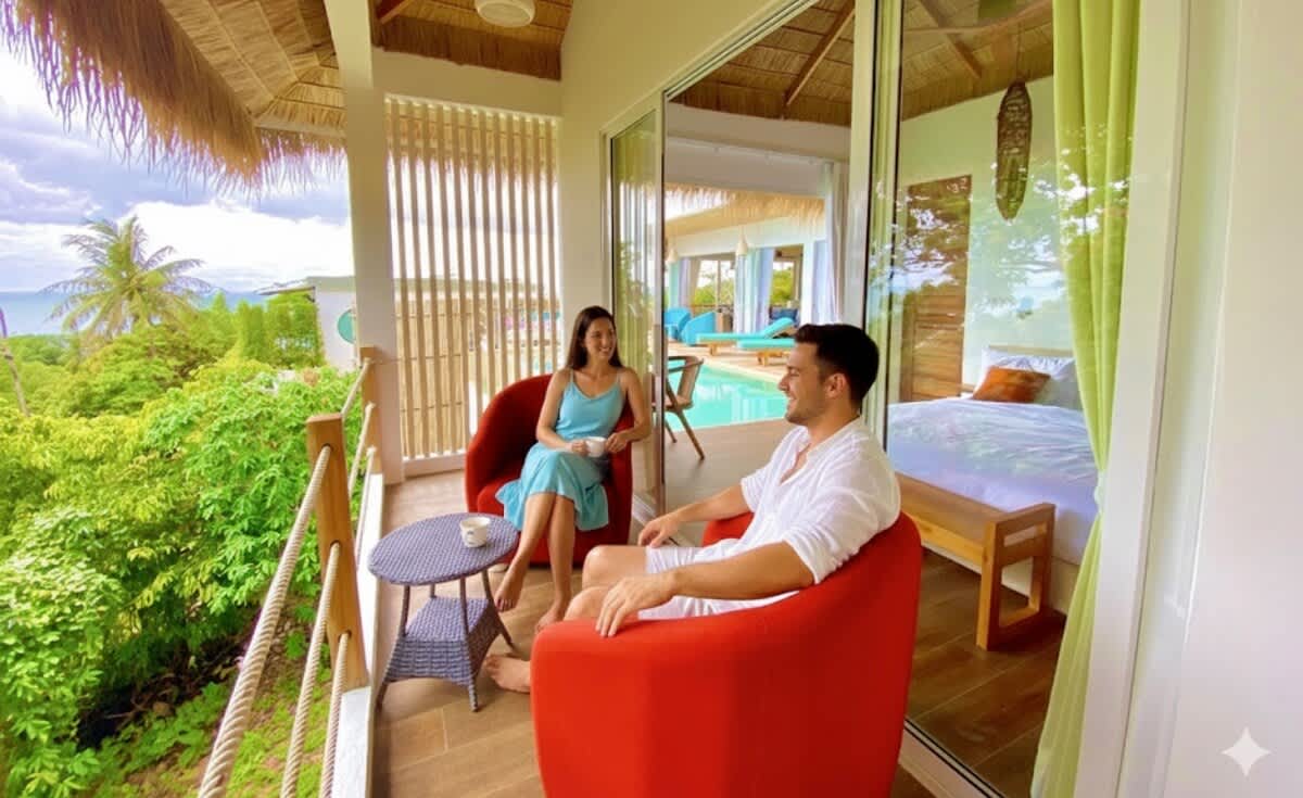 Villa Panorama 3 bedrooms & pool Sunset sea view