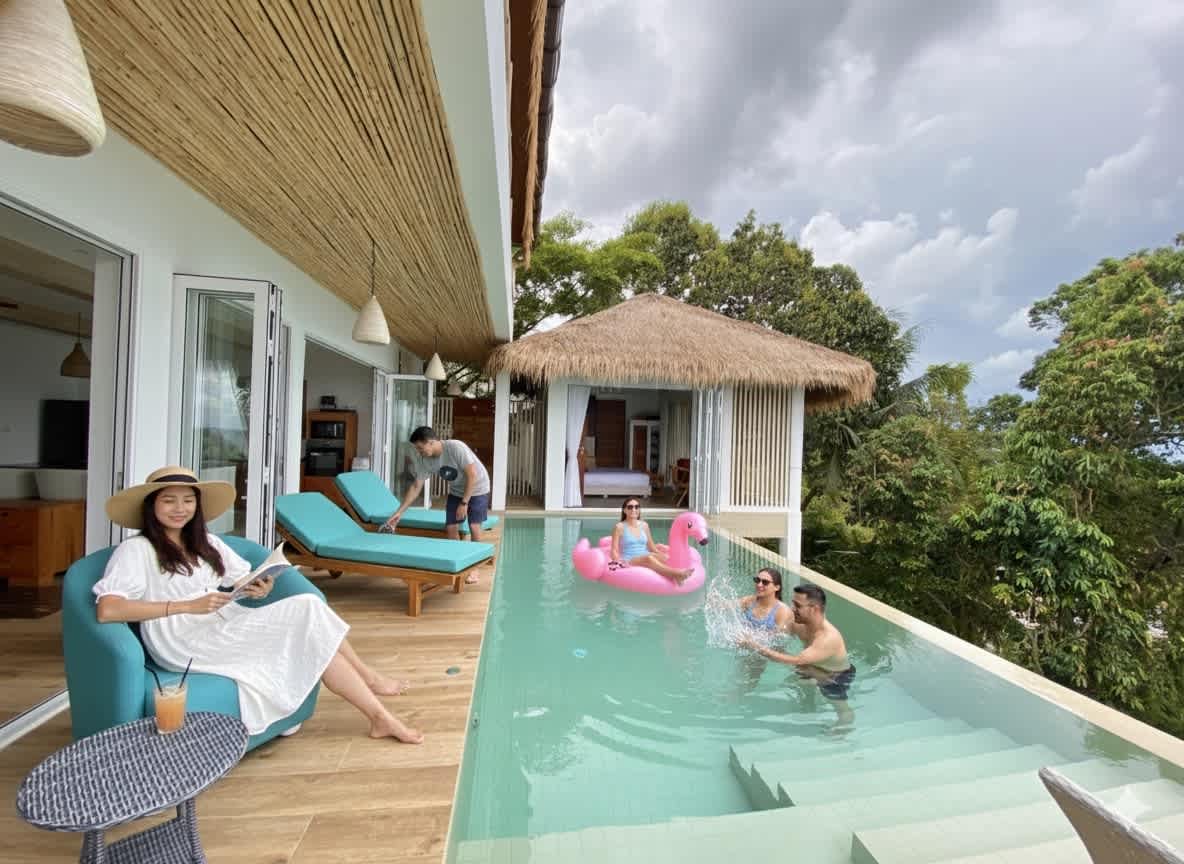Villa Panorama 3 bedrooms & pool Sunset sea view