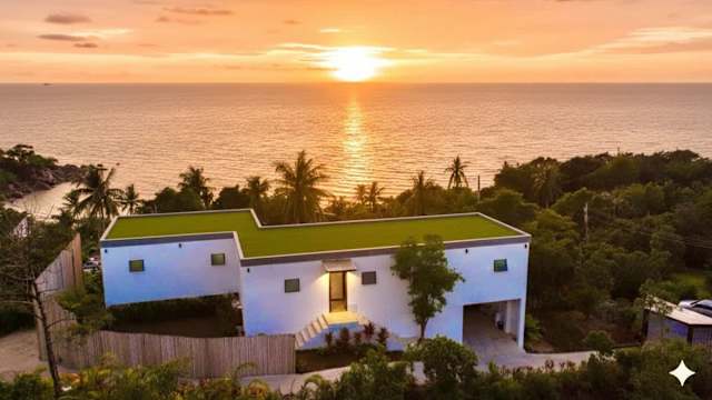 Villa Panorama 4 bedrooms and pool-Sunset sea view