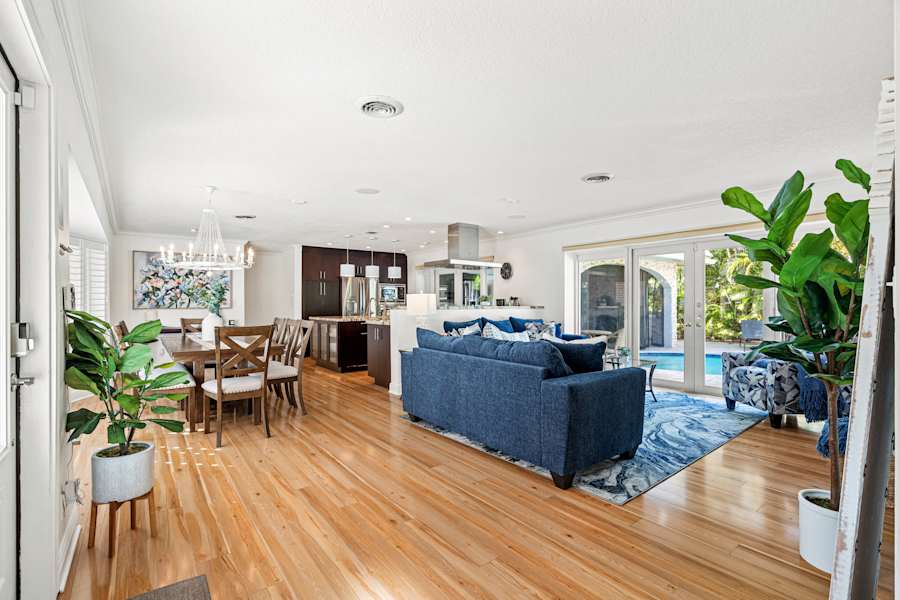 Cypress Cove: An open-concept floor plan shows off just how spacious the home is