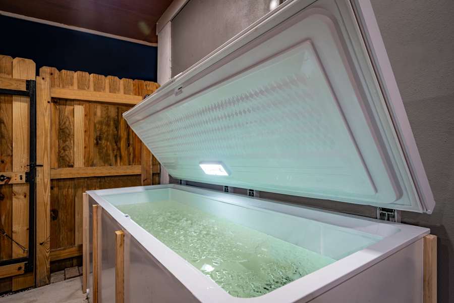 EV Retreat: Use our cold plunge to help you recover after a workout