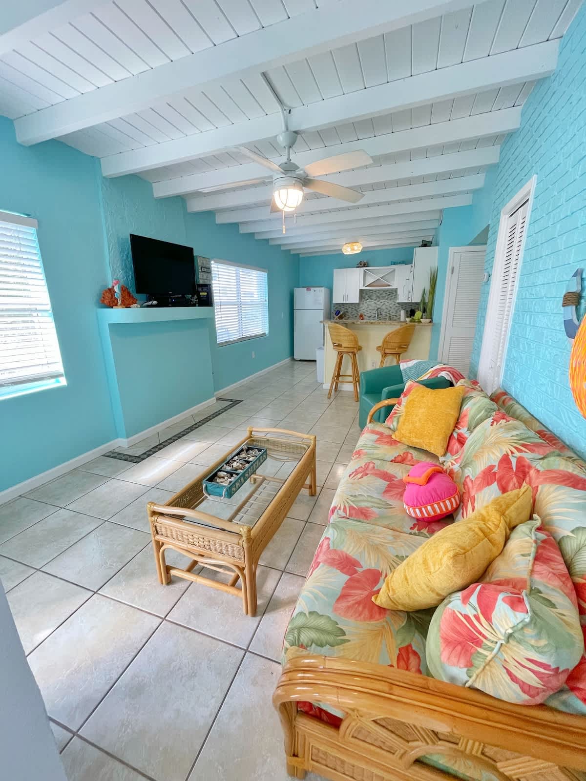 Cottage 101 renovated living room