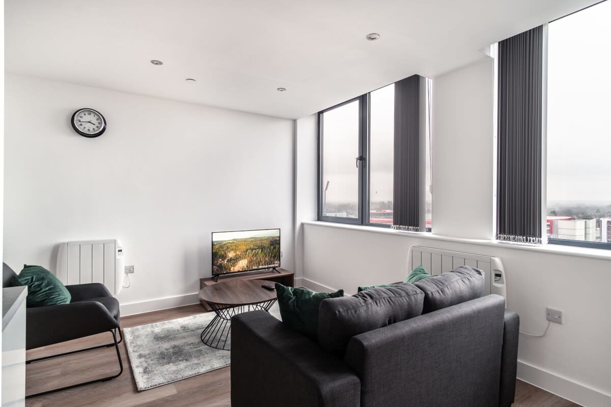 1 Bed Flat Stay Zeni in Alexandra Rise Manchester photo 1