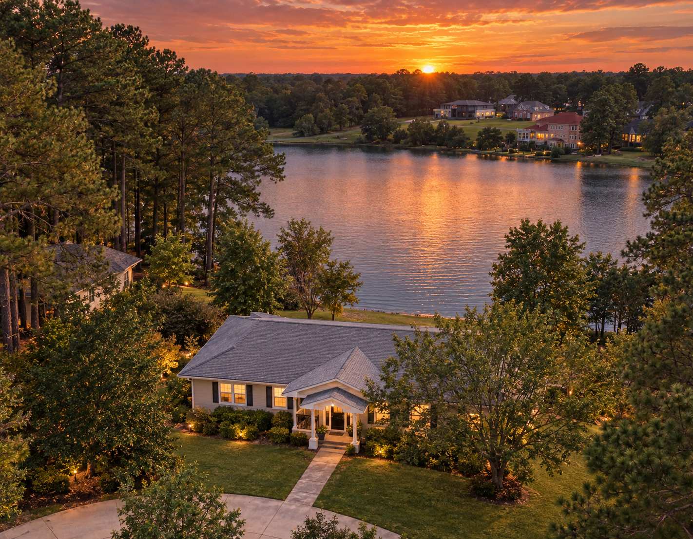 5BR House | 9 Beds | Lakefront | Gated Community photo 1