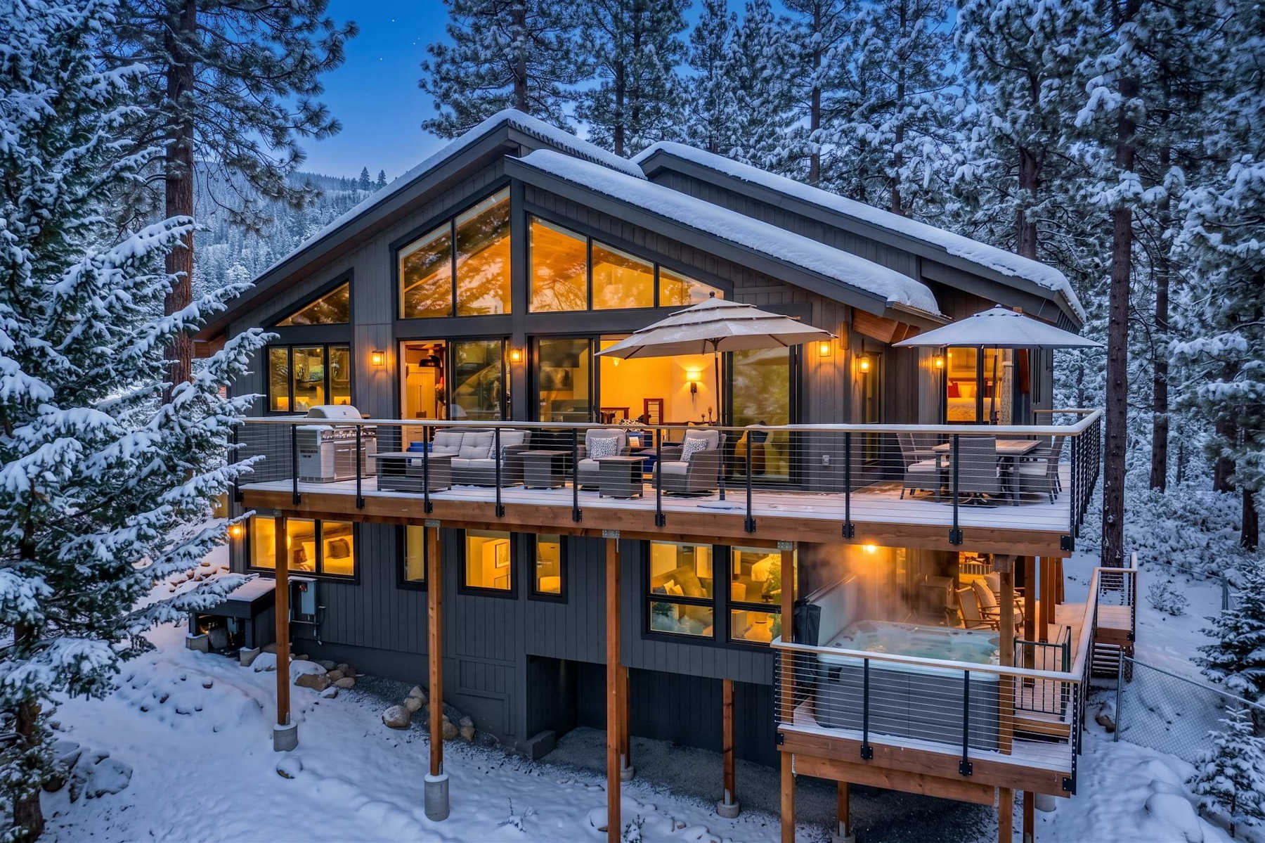 Updated Tahoe Retreat | A/C & Hot Tub + Lake Views photo 1