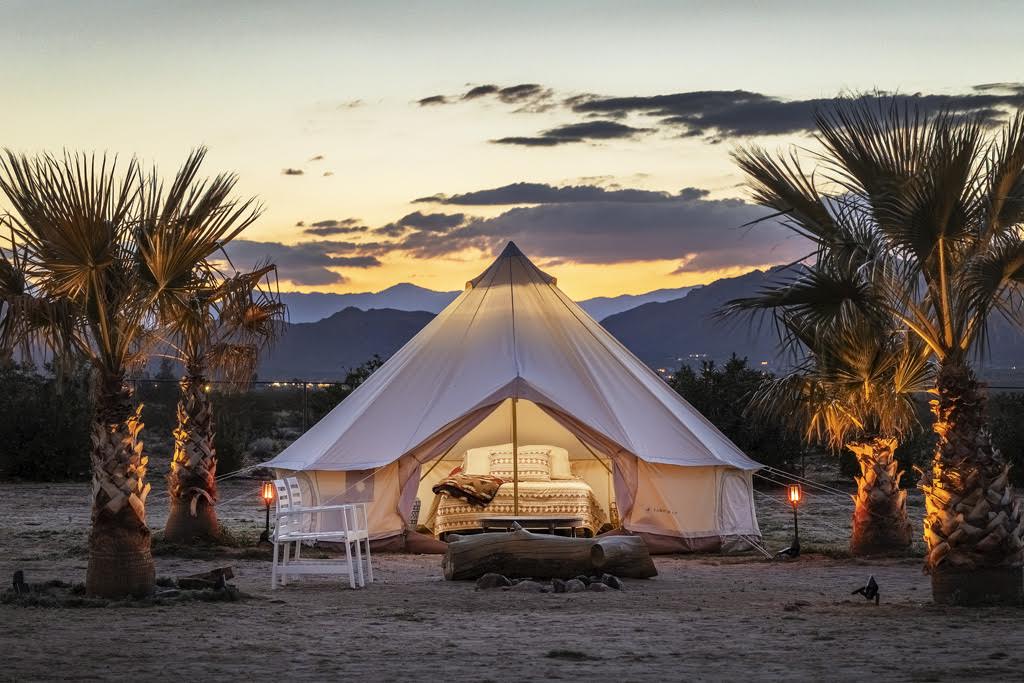 Yurt Tent #1 with Cowboy Pool