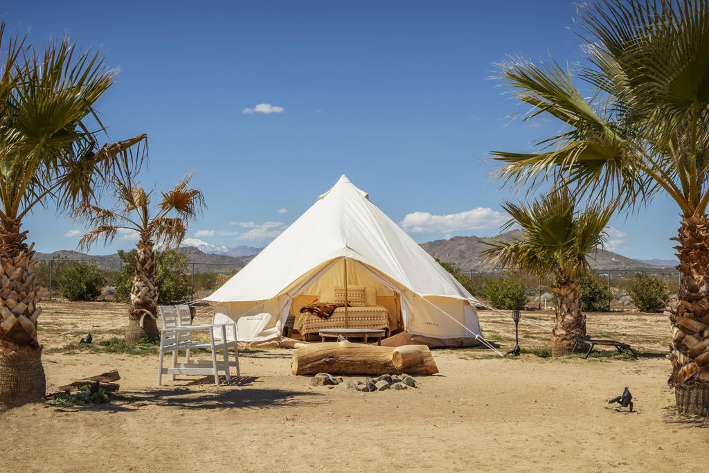 Yurt Tent #1 with Cowboy Pool