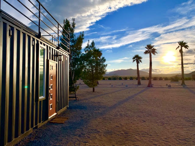 Shipping Container Home with Cowboy Pool — Joshua Tree, CA — vacation rental