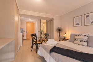 City Haven Studio Apartment for Two in Nunoa