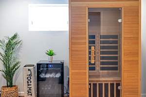 Escape the ordinary. Experience the ultimate relaxation in this luxurious sauna. Prepare for pure bliss.