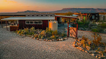 Javelina Hideout: Modern eco-friendly private home — Terlingua, TX — vacation rental