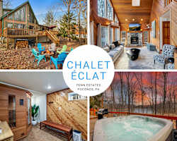Welcome to the Chalet Éclat! We can't wait to host you.