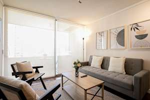 Chic 2BR Flat | Las Condes Steps to Park and Mall