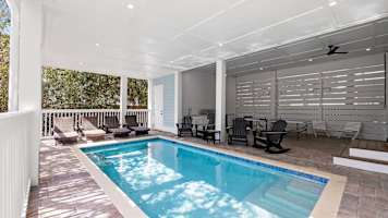 Covered Private Pool, Perfect After a Long Beach Day to Unwind and Relax!