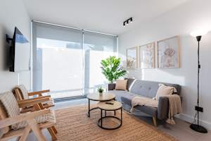 1 BE 1BA In Front Of The Araucano Park | 3 Guests