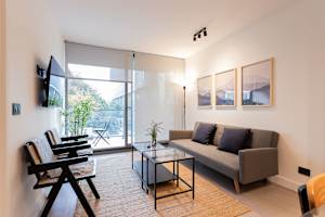 Sleek 1BR Flat | Presidente Riesco Premier Living