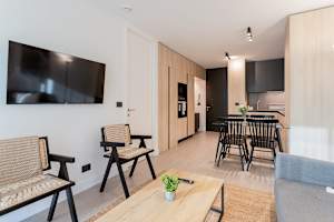 Chic Las Condes Flat 3 Guests in Las Condes