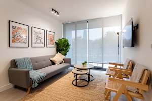 Chic 1BR Suite | Central Santiago Modern Design