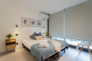 Stylish 1BR Araucano Park Comfort for 3 Guests