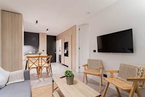 Stylish 1BR Araucano Park Comfort for 3 Guests