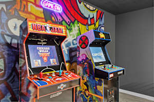 NBA Jam and X-Men arcade games