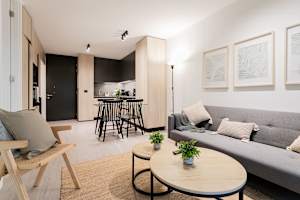 Las Condes Oasis Spacious 1BR Pool and Gym