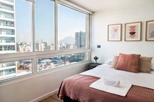 Modern Studio in Nunoa | Chic and Vibrant Living