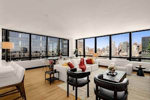 Preview for Skyline I | 22nd floor 3BR w/ Doorman, Gym, Pool by Haus