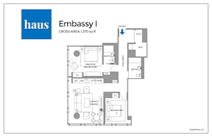 Photo #23 of Embassy I | 21st floor 2BR w/ Doorman, Gym, Pool