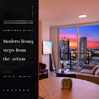 29th-Floor King Suite in Downtown Miami, Walk to Bayside Marketplace, Rooftop Pool with Skyline Views — Miami stay