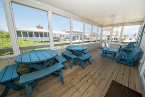 Saltaire Cottage 11: 3BR Steps to Private Beach Access Screened Porch Pool — Kitty Hawk, NC — vacation rental