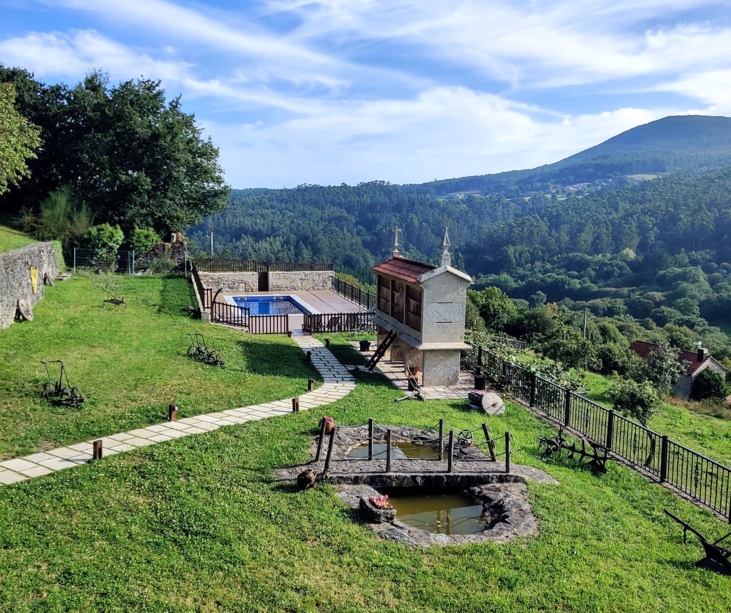  vistas al valle con piscina