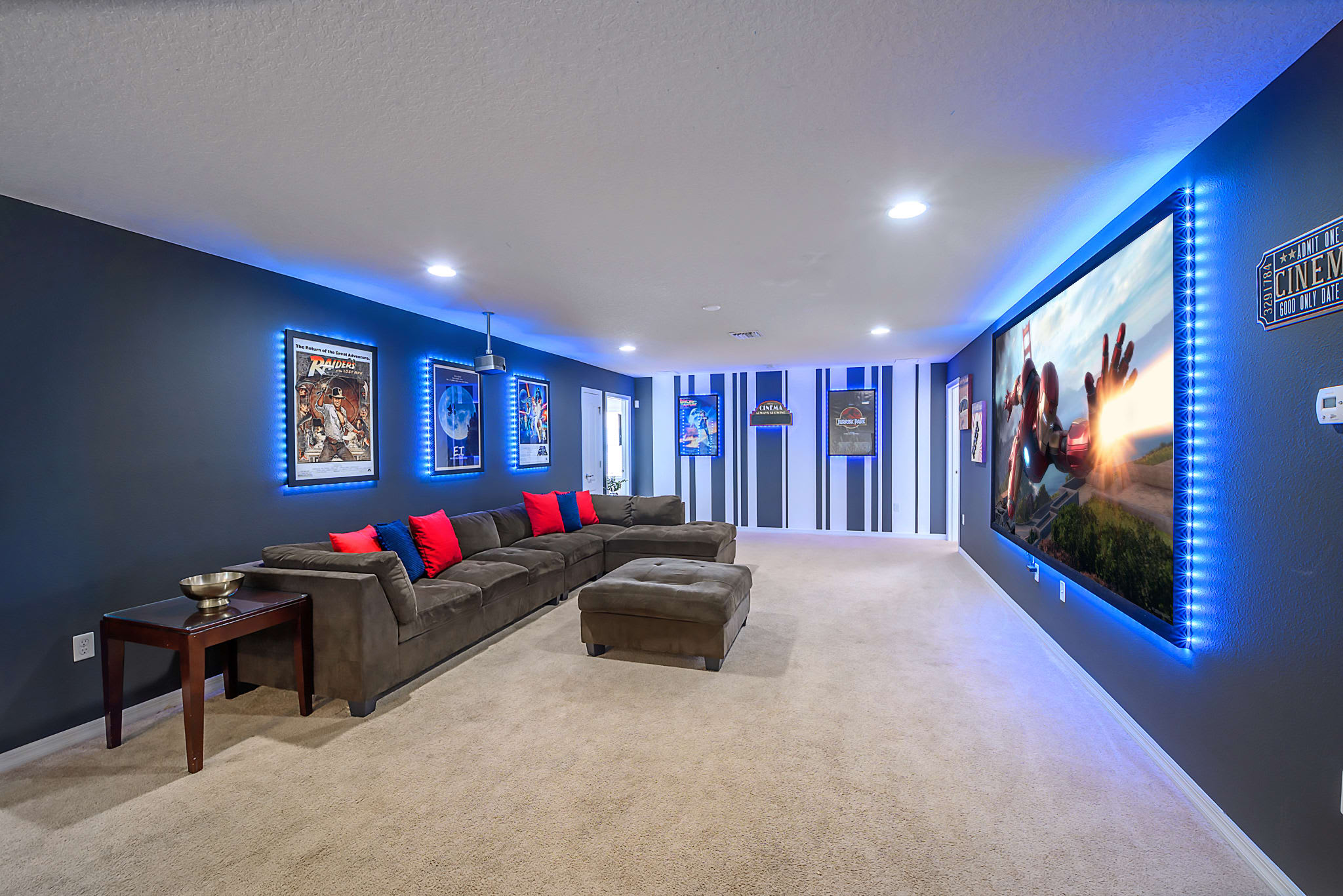 In-House movie theatre