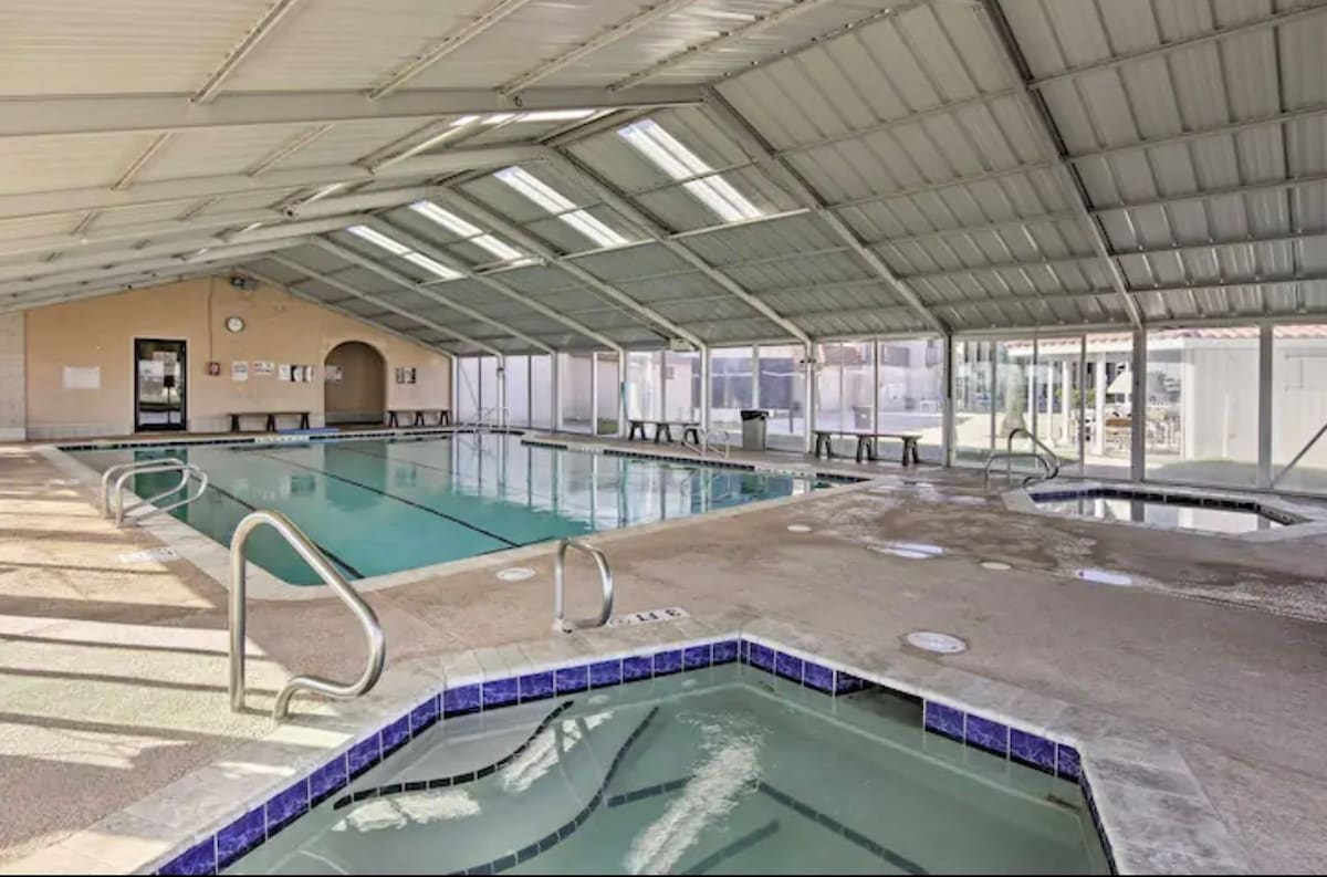Indoor Resort Pool and Hot Tub