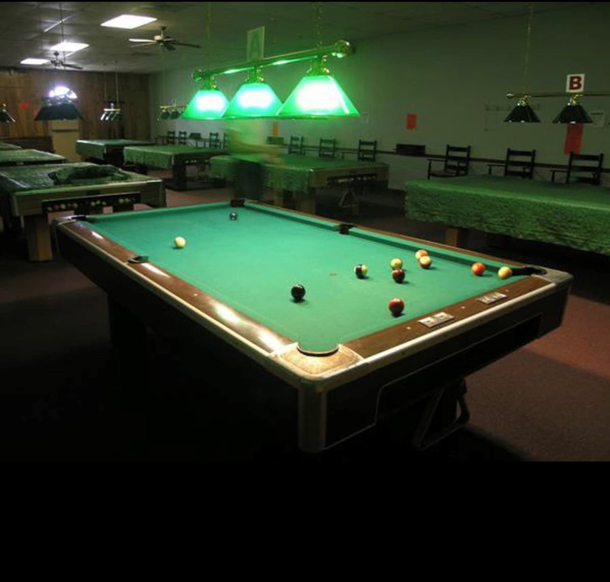 Resort Pool Table