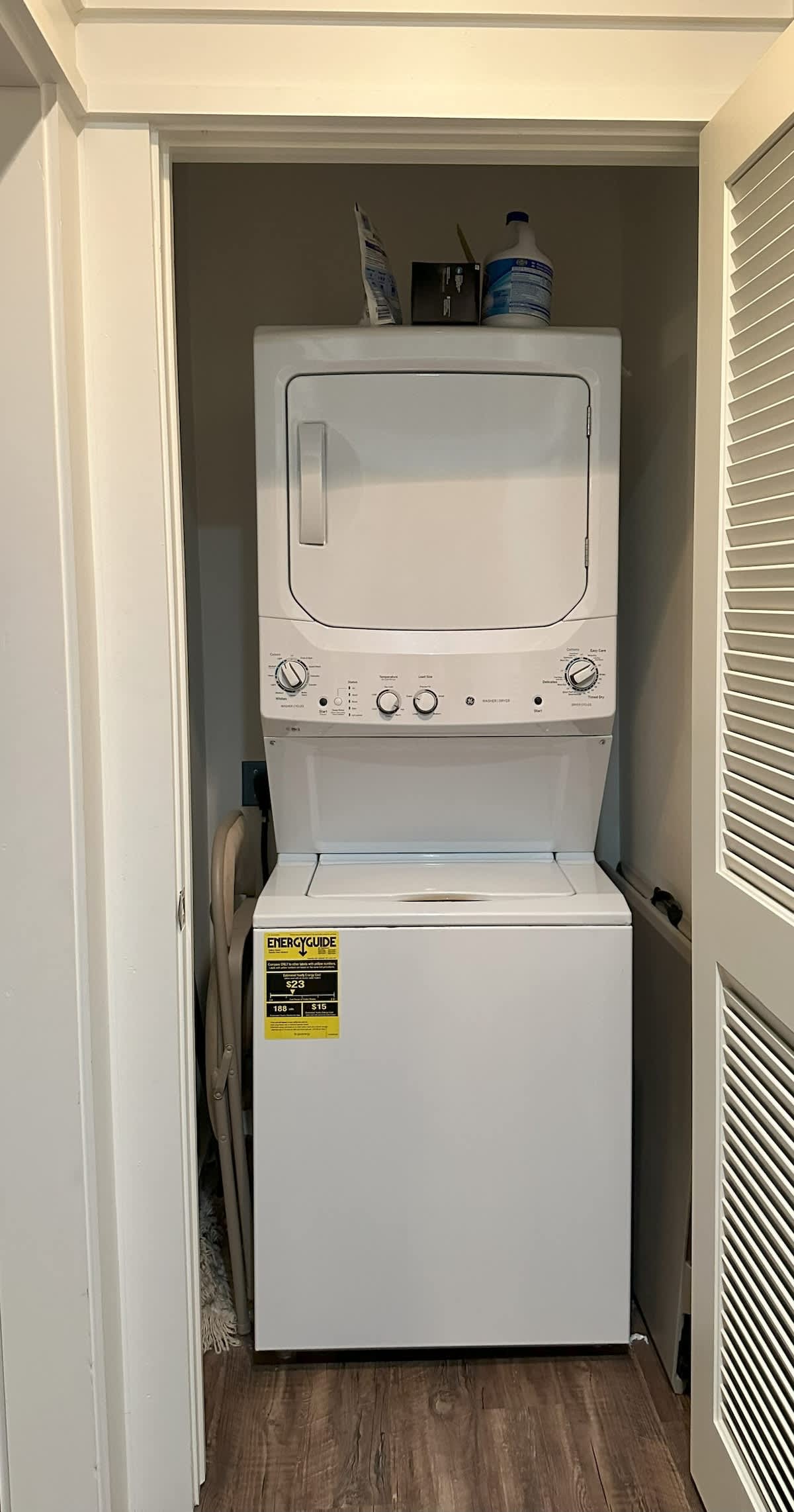 In-home laundry facilities (washer and dryer)