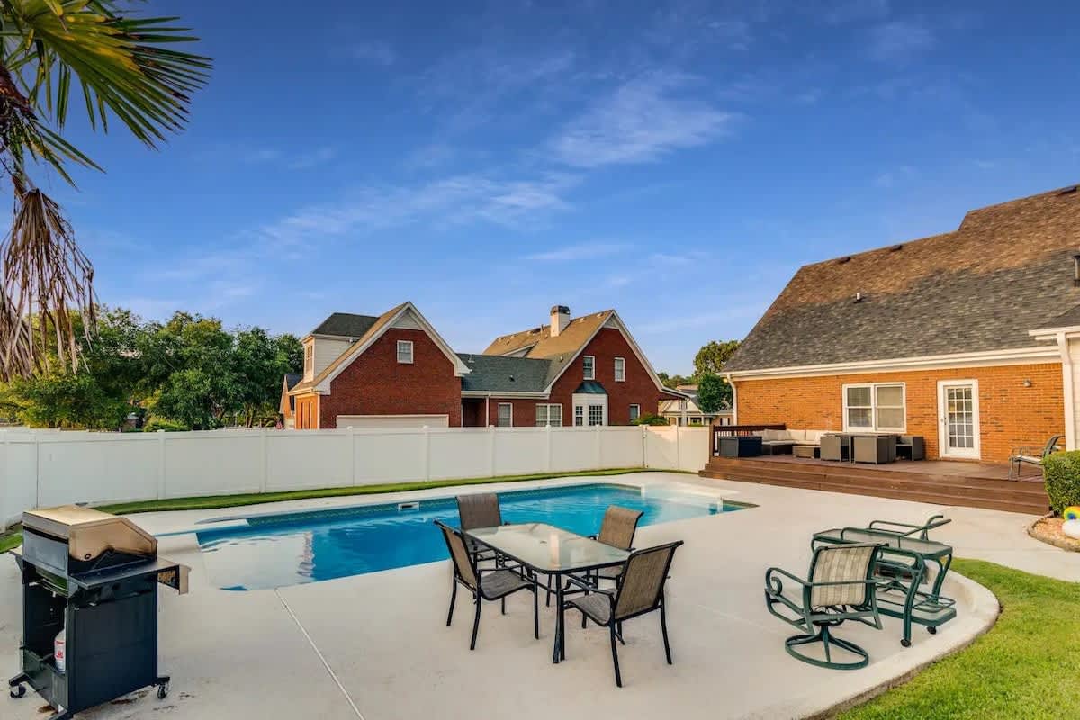 Atlanta 5BR Luxe Pool Retreat,Sleeps 12