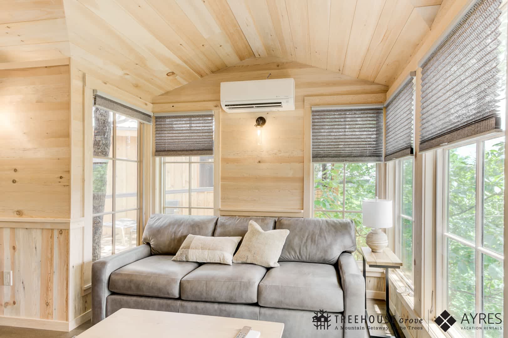 Living space with heating & air conditioning