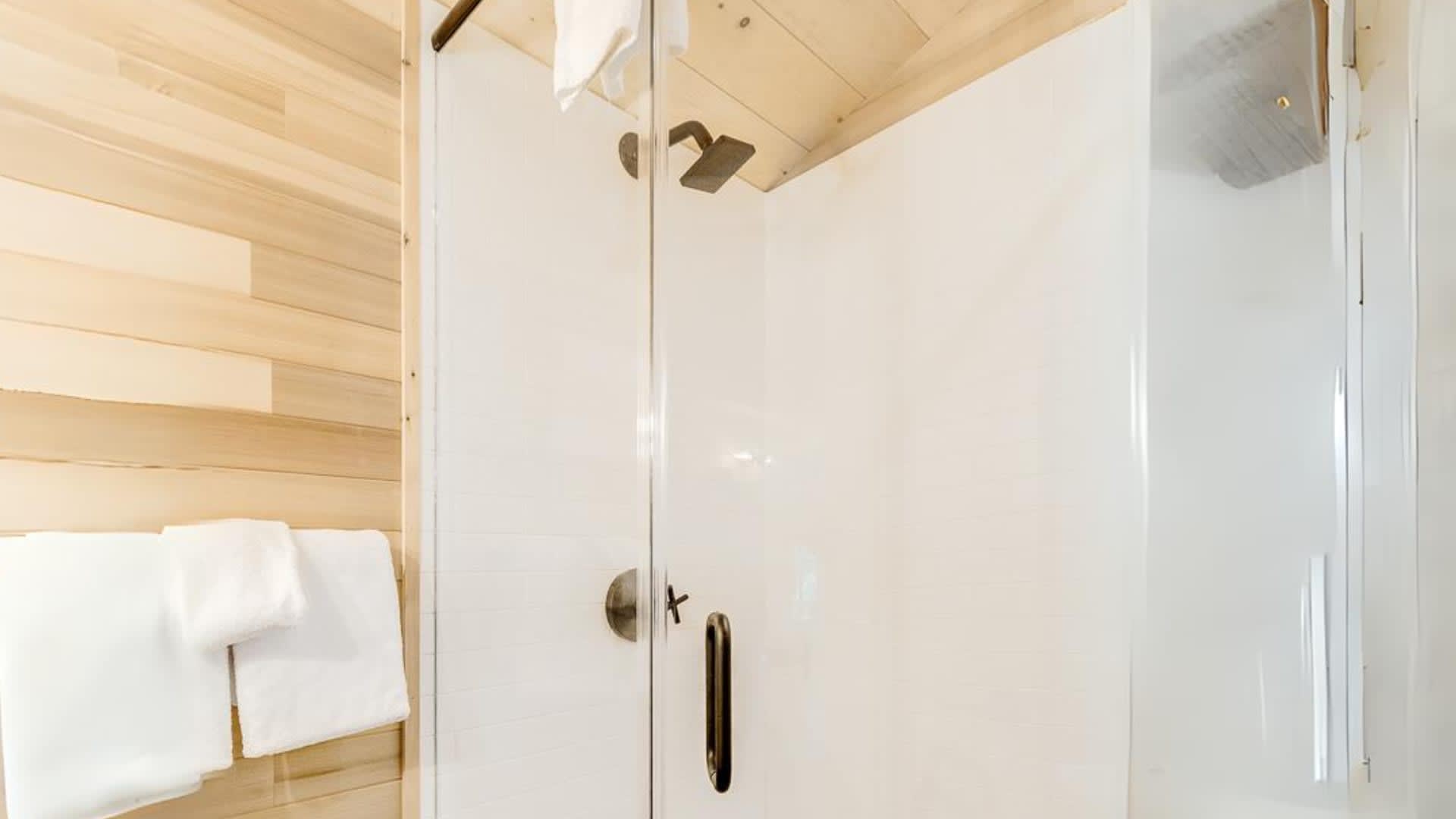 Shower with Hot Water
