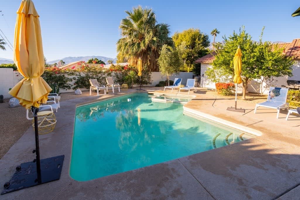 Rental Property in Palm Springs Location Stylish Home w/ Private