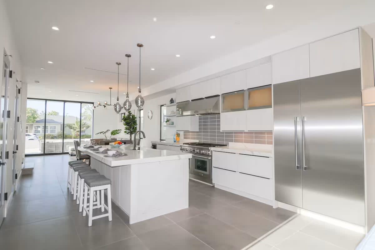 Kitchen - Top tier Termador stainless steel appliances, custom countertops