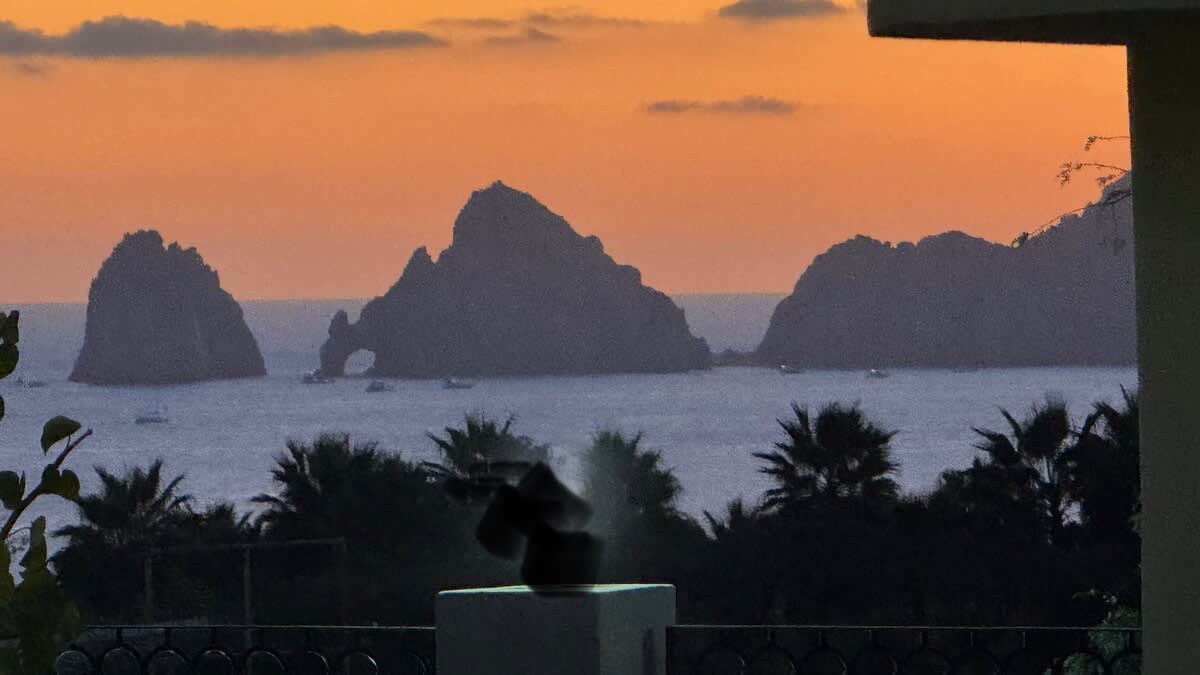 The view form hot tub on 2nd floor