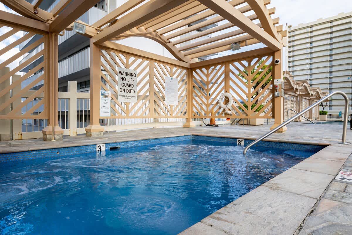 Community Pool on the 6th floor of the building 