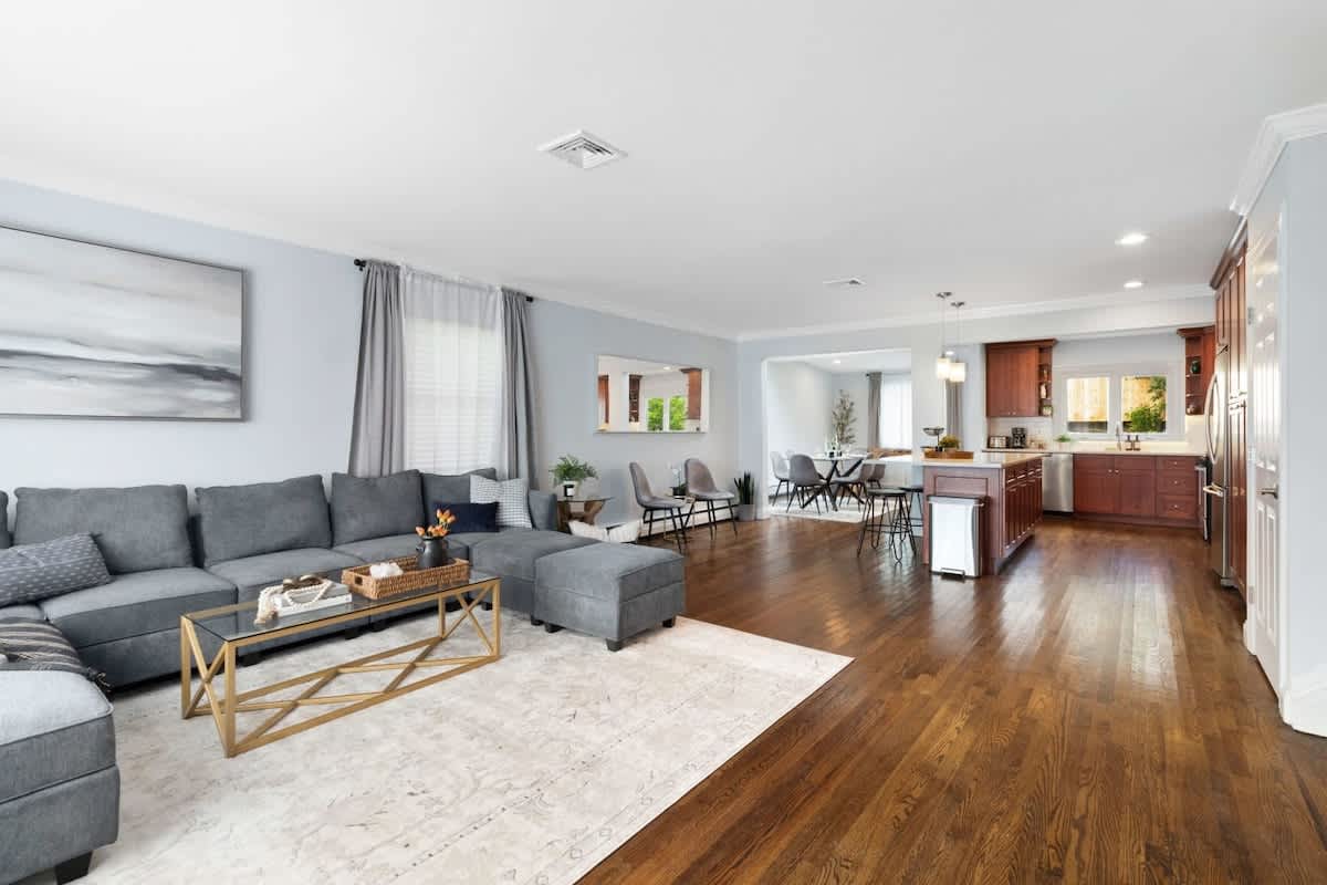 Open floor plan
