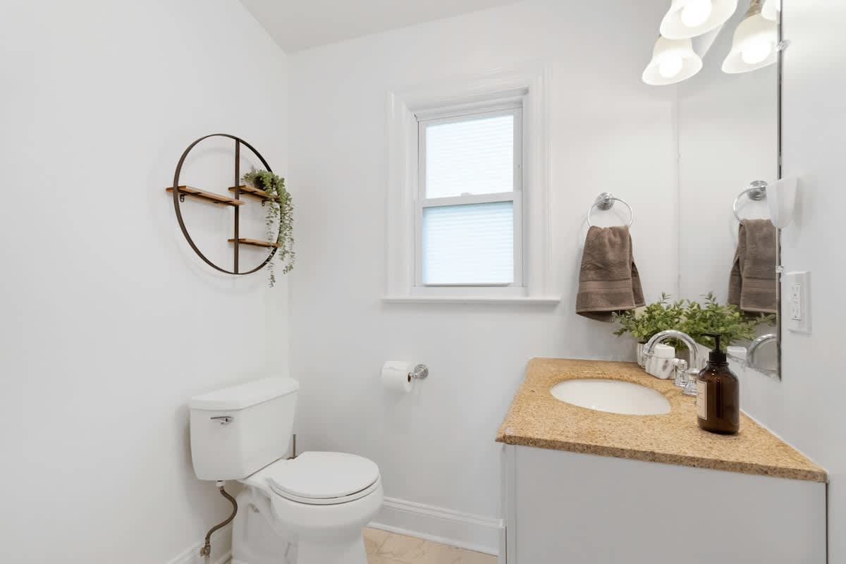 Second bathroom