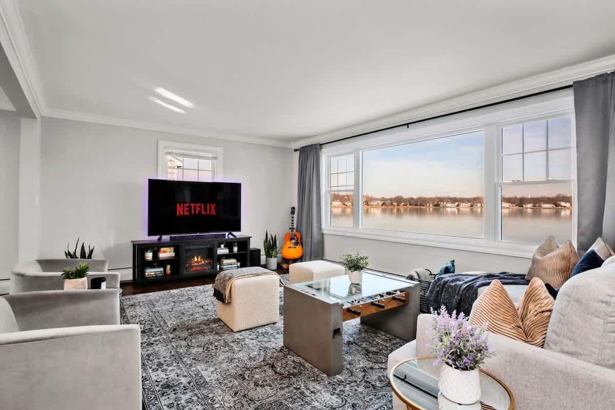 Enjoy ocean bay view from most living areas